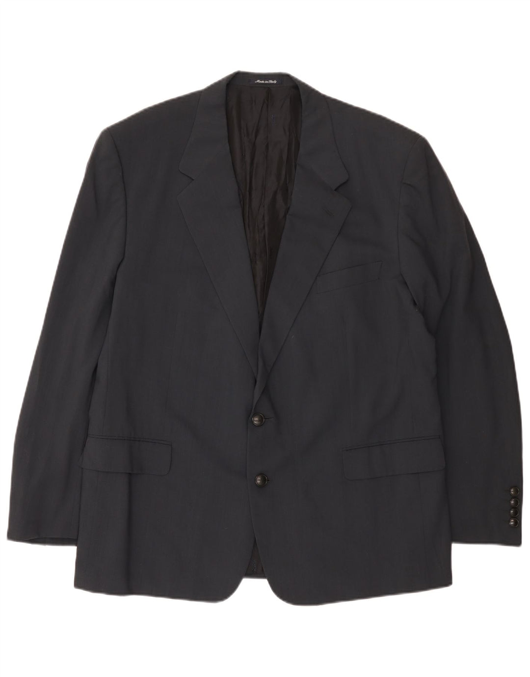 Мужской пиджак на 2 пуговицах Yves Saint Laurent IT 56 3XL Серый Шерстяной