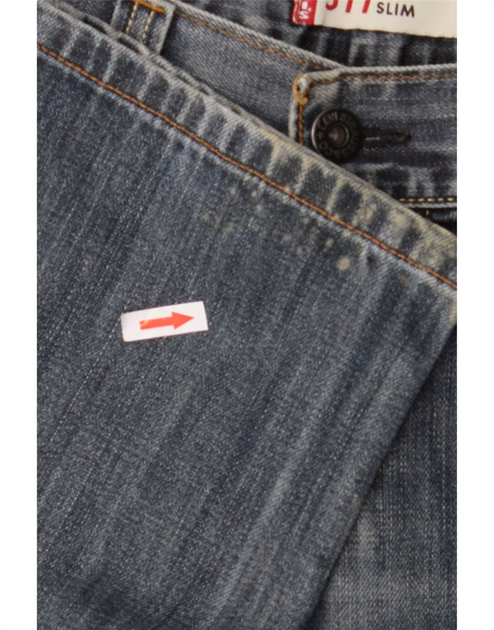 Levi's Мужские узкие джинсы 511 W33 L34 Синие