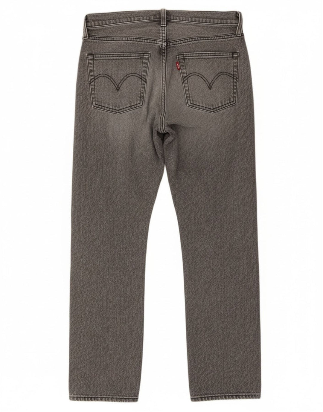 Женские прямые джинсы Levi's 501 W27 L28, серый хлопок