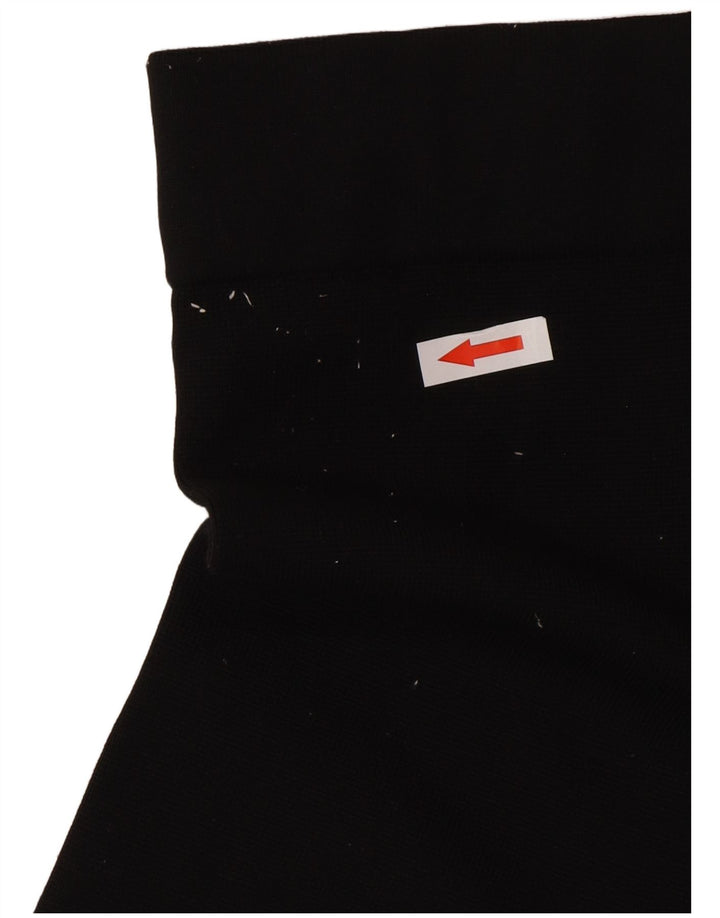 Женские леггинсы Zara UK 12, средний черный, полиамид