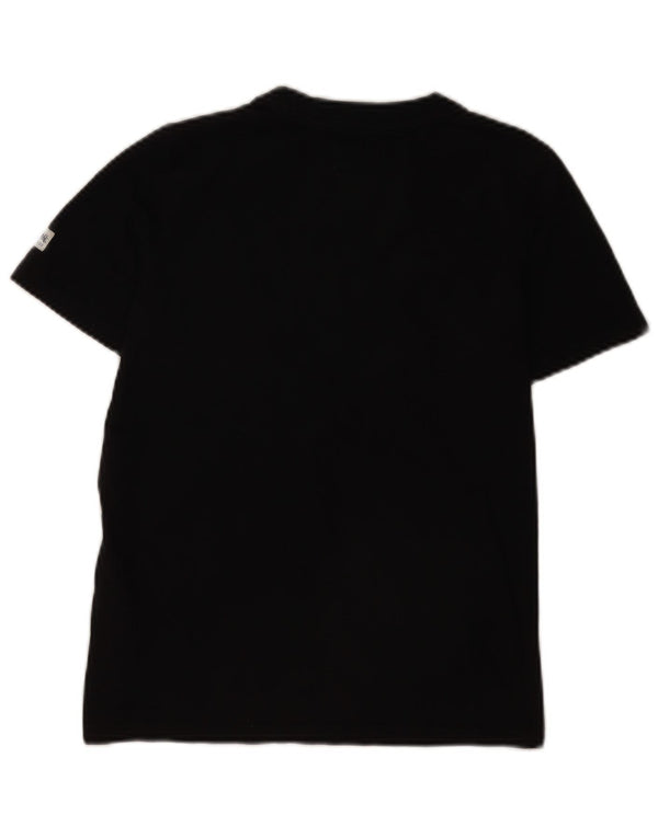 Женская футболка с рисунком Superdry Top UK 8, маленький черный хлопок