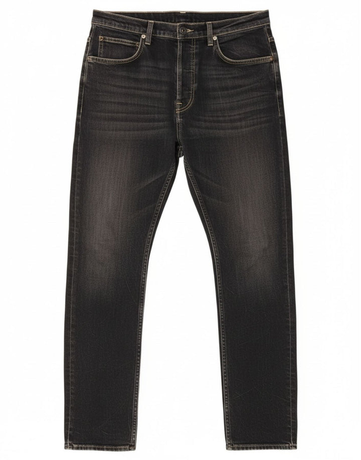 Мужские джинсы Lee Heath Slim W32 L32, черный хлопок