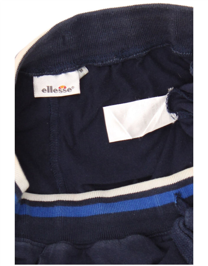 Мужские спортивные шорты Ellesse с рисунком, темно-синие, хлопковые, среднего размера
