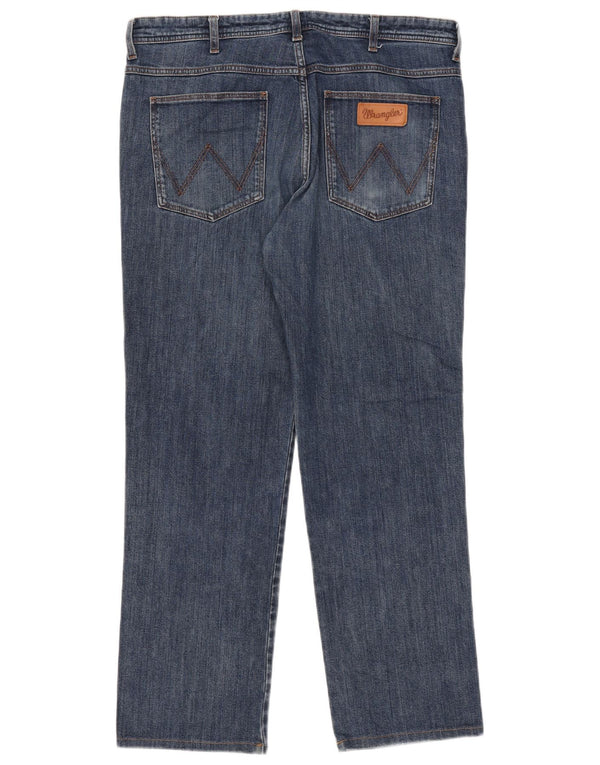 Мужские прямые джинсы Wrangler Arizona W38 L30, синий хлопок