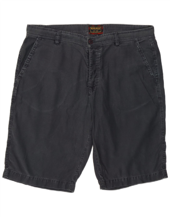 Мужские шорты чинос Woolrich W38 XL, серый хлопок