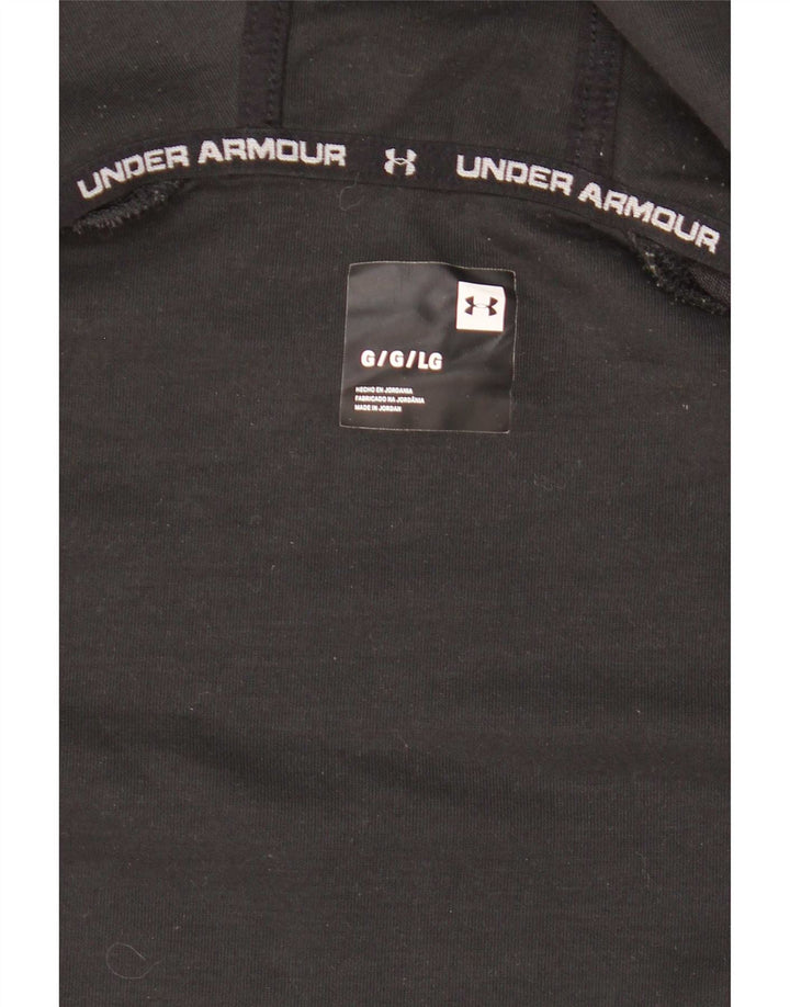 Мужской свитер с капюшоном на молнии Under Armour, большой черный
