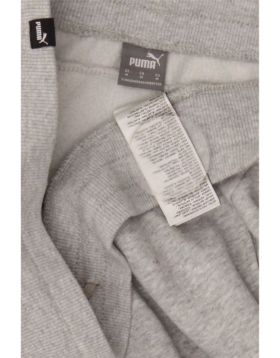 Мужские спортивные брюки Puma, джоггеры среднего серого цвета, хлопок