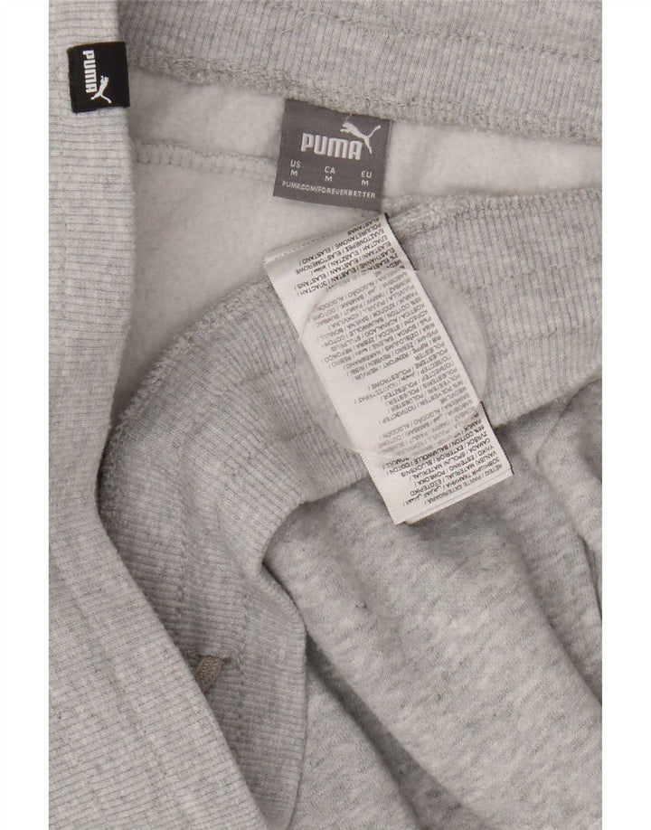 Мужские спортивные брюки Puma, джоггеры среднего серого цвета, хлопок