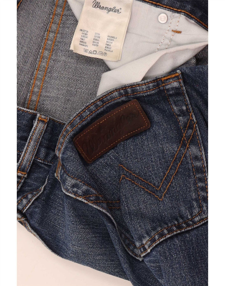 Мужские прямые джинсы Wrangler Texas W38 L32, синий хлопок