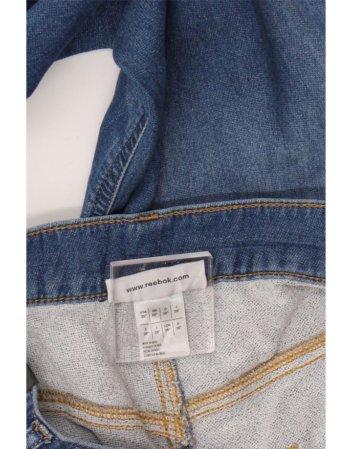 Женские джинсы скинни Reebok W28 L28 синие