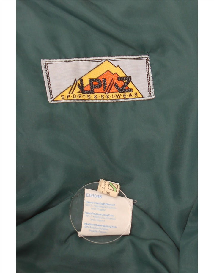 Винтажная мужская лыжная куртка UK 42 XL, красный полиэстер