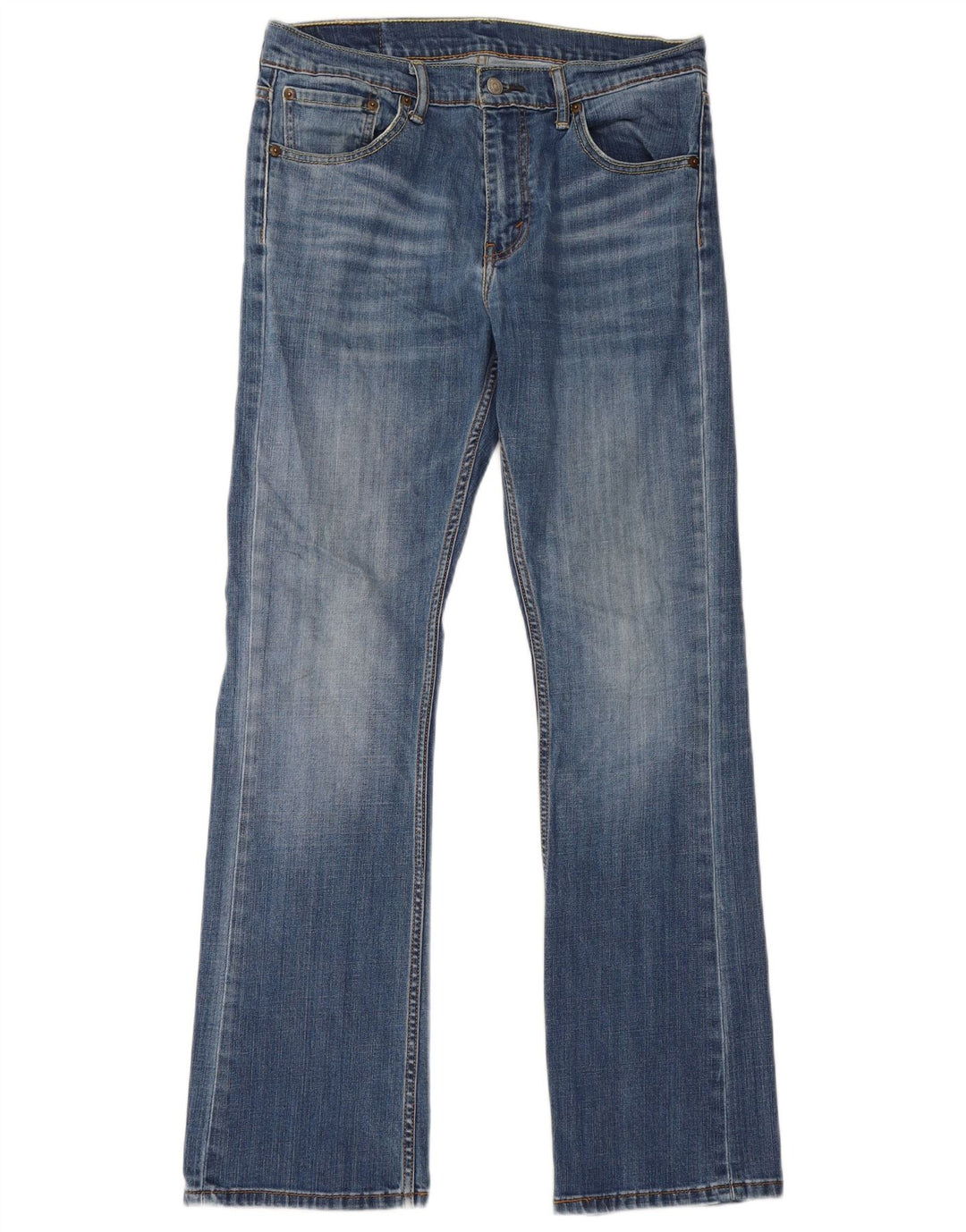 Мужские джинсы Bootcut Levi's W32 L32 синие, хлопок