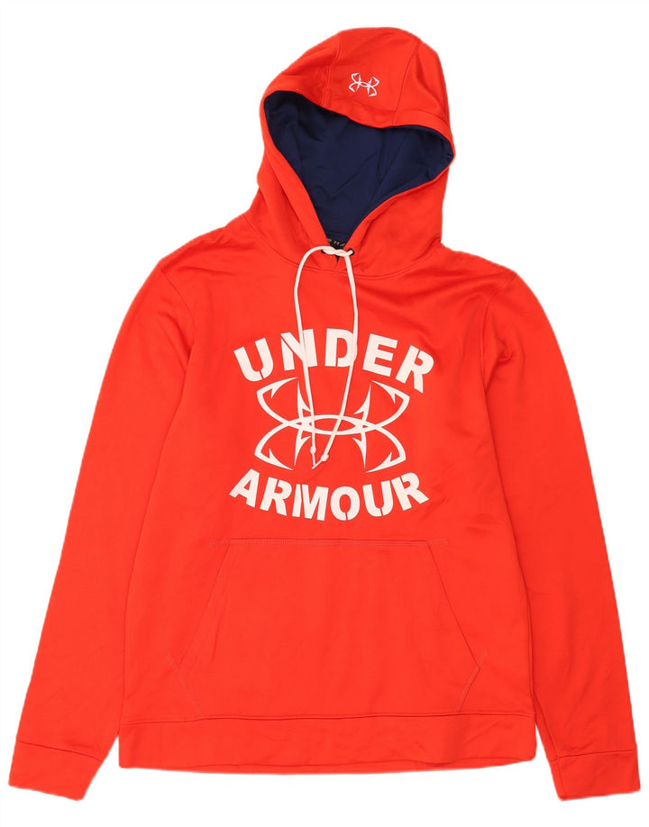 Мужской джемпер с капюшоном Under Armour, большой красный, полиэстер