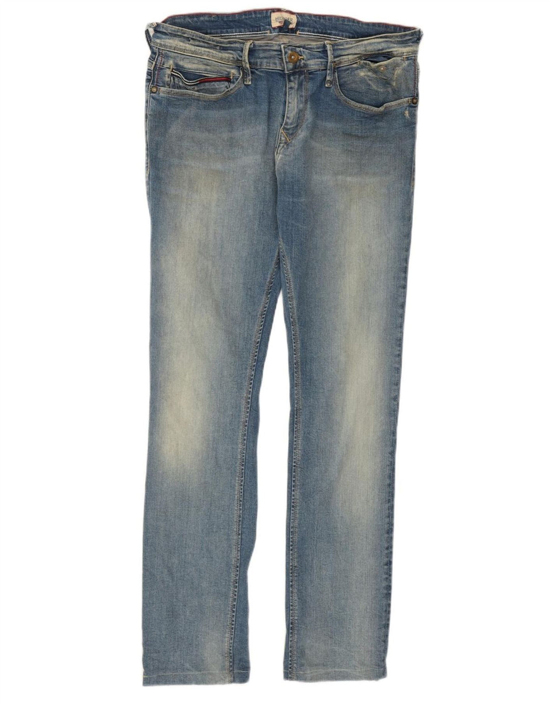 Женские узкие джинсы Tommy Hilfiger W33 L29, синие, хлопок