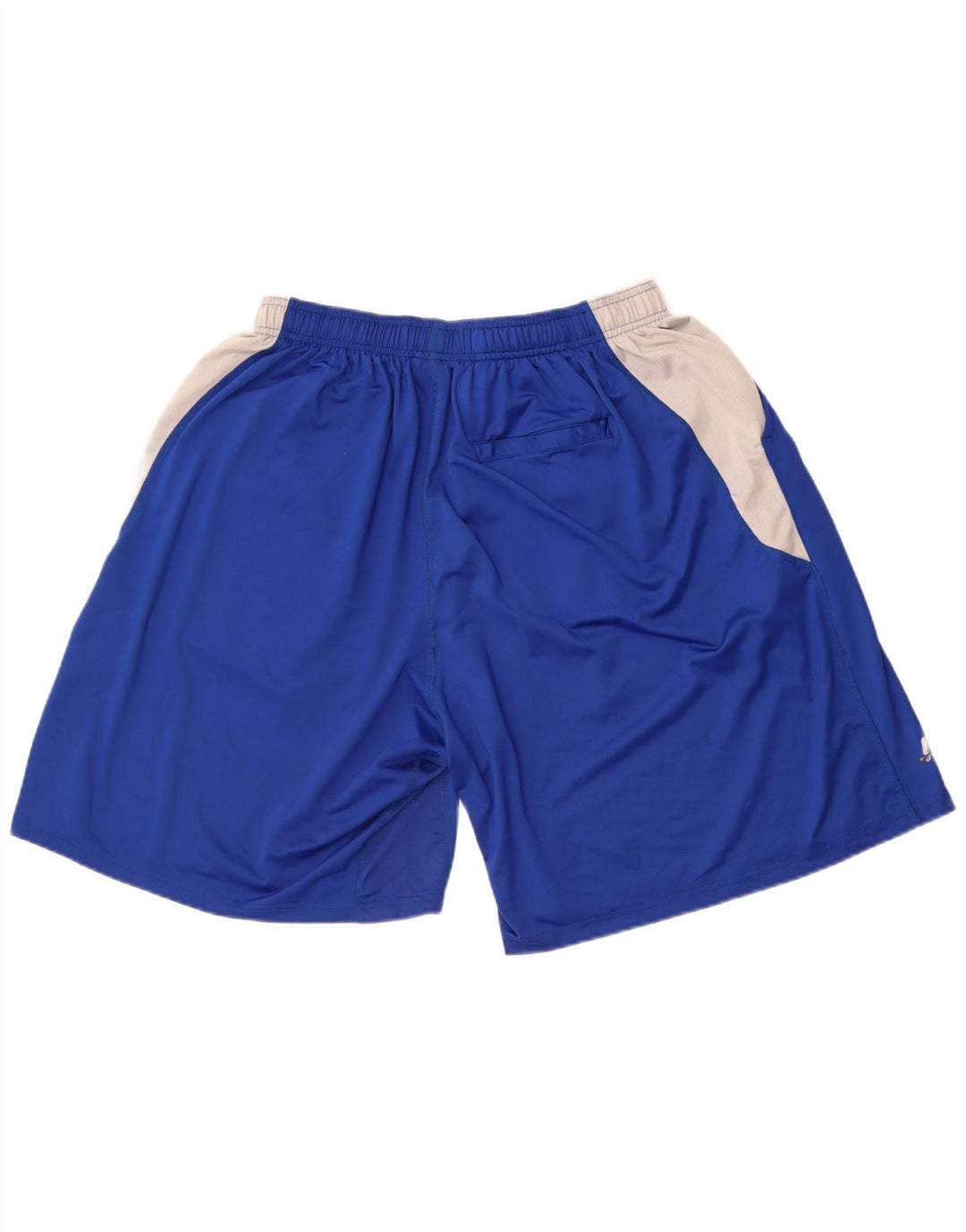 Мужские спортивные шорты Russell Athletic 2XL синие, полиэстер с цветными блоками