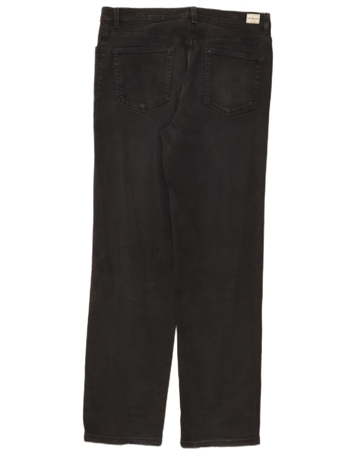 Женские прямые джинсы Calvin Klein Jeans W34 L31, черный хлопок