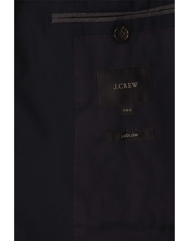 Мужской пиджак J. Crew Ludlow с 2 пуговицами, Великобритания 38, средний темно-синий, нейлон