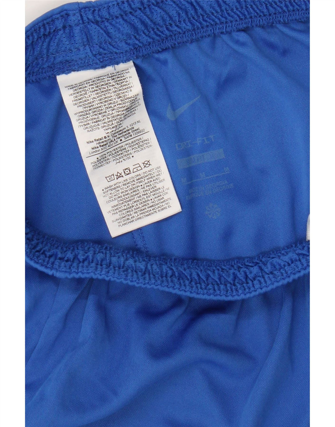 Мужские спортивные шорты Nike Dri Fit Slim Fit, средний синий полиэстер