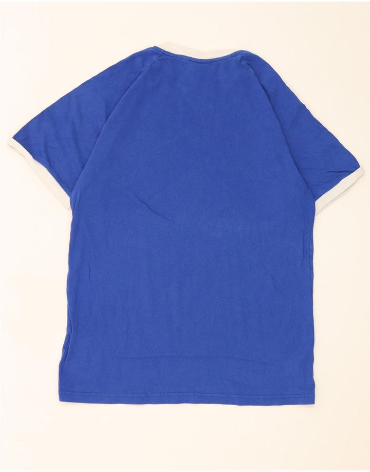 Мужская футболка Adidas Top Medium Blue Cotton