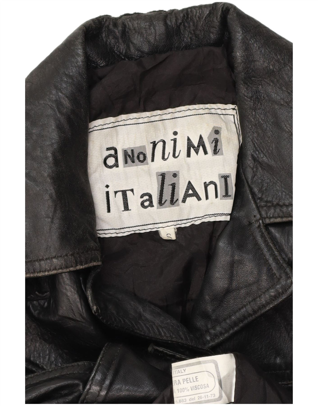 Женская кожаная куртка VINTAGE UK 10, маленькая, черная кожа