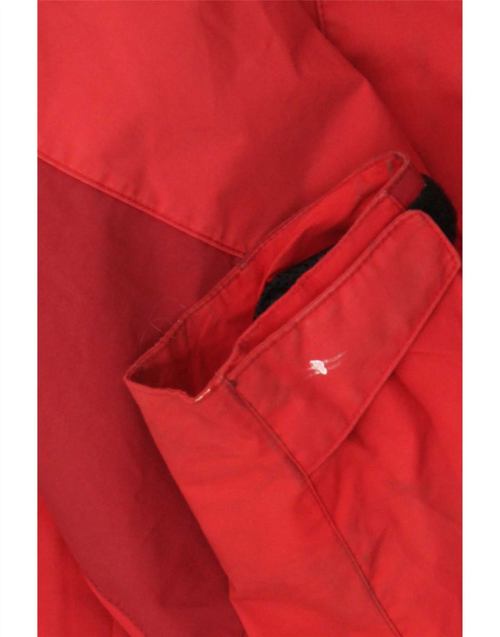 Женская дождевик Jack Wolfskin UK 14, большой красный полиамид