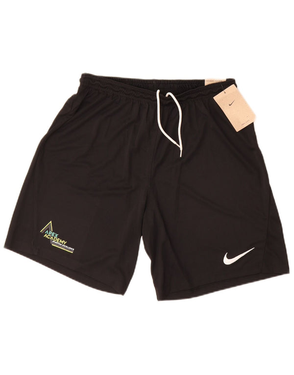 Мужские спортивные шорты Nike Dri Fit Slim, большие черные из полиэстера