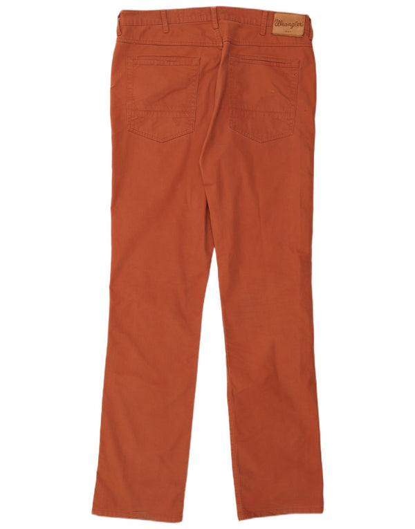 WRANGLER Мужские эластичные прямые повседневные брюки Arizona W36 L36 темно-бордовые