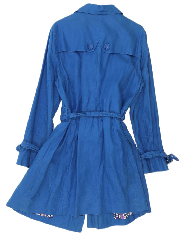 Женский тренч Monsoon UK 20 2XL, синий лен