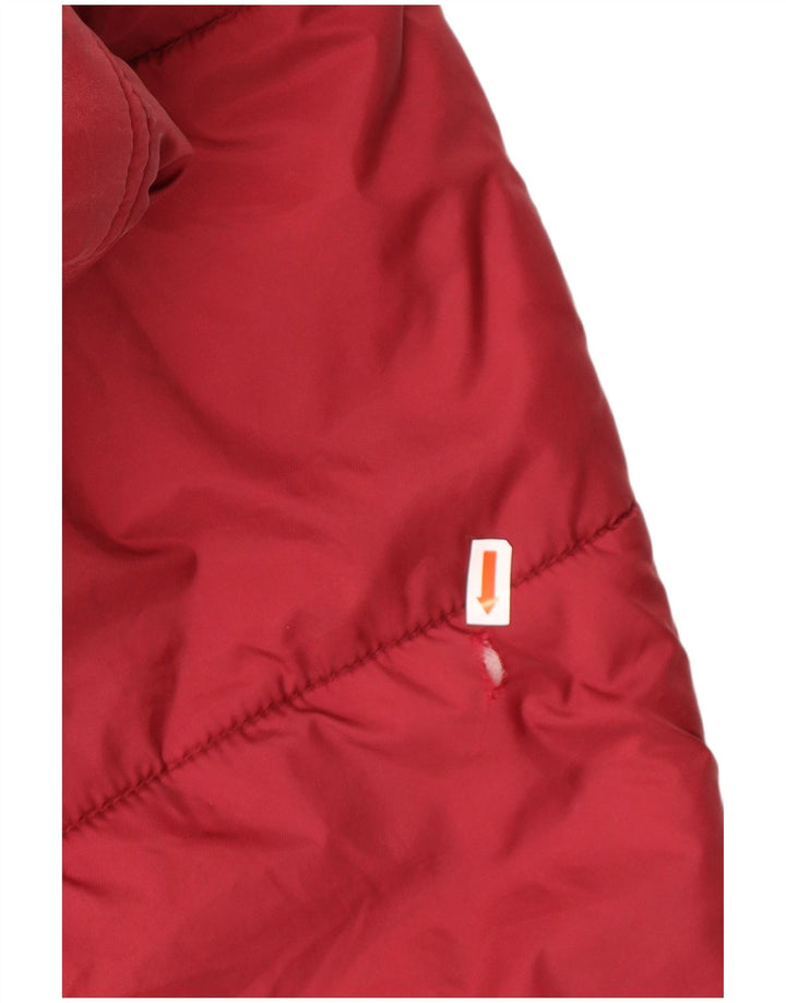 Винтажная мужская стеганая куртка UK 42 XL, красная