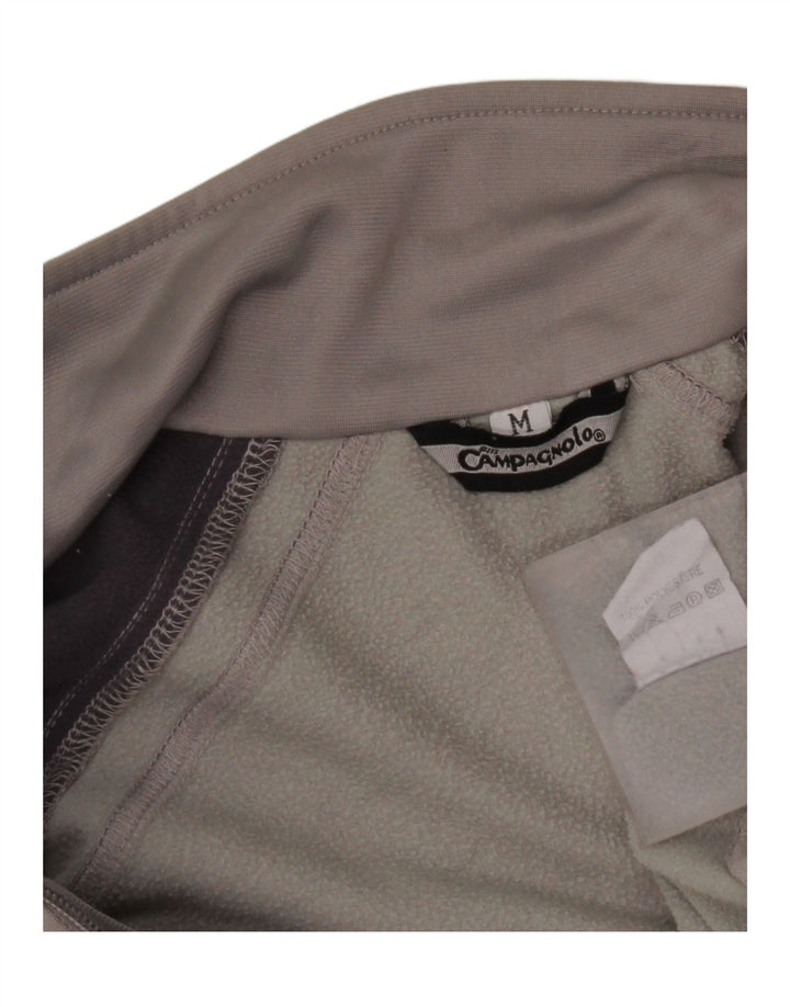 CAMPAGNOLO Мужской спортивный костюм, верхняя куртка, средний серый полиэстер с цветными блоками