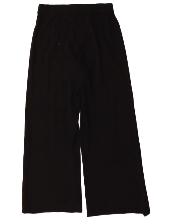 Женские повседневные широкие брюки Marks & Spencer UK 12 Medium W30 L30 черные