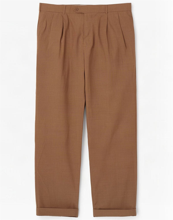 Brooks Brothers Мужские костюмные брюки Madison с привязкой W38 L33 Бежевая шерсть