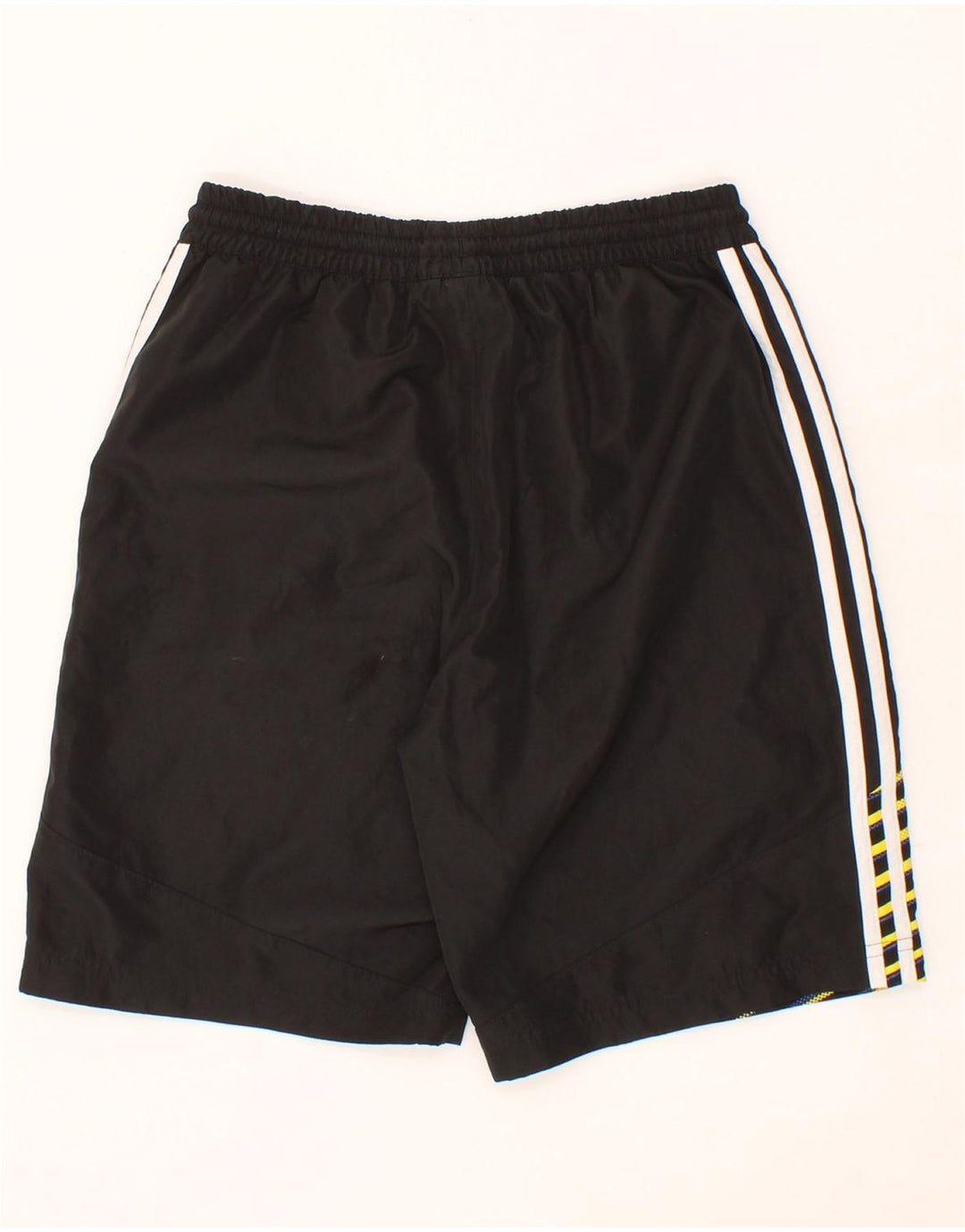 ADIDAS Boys Graphic Sport Shorts 13-14 Years  Black Polyester Vintage Adidas and Second-Hand Adidas from Messina Hembry 