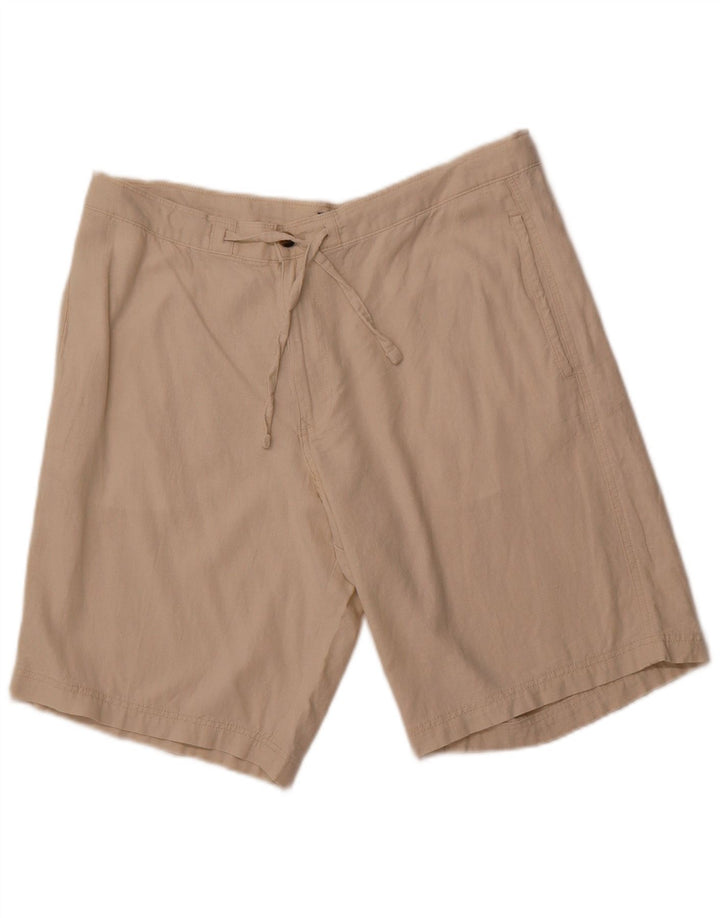 Мужские шорты чинос MARKS & SPENCER W38 XL, бежевый лен