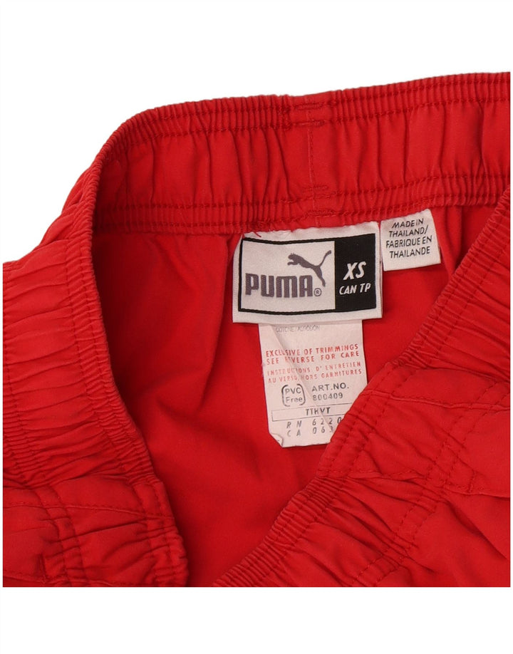 Женские спортивные брюки-капри Puma UK 6 XS, красный полиэстер