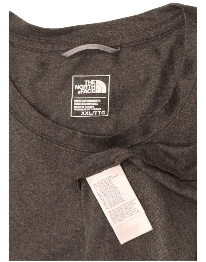 Мужская футболка The North Face Top 2XL, серый полиэстер