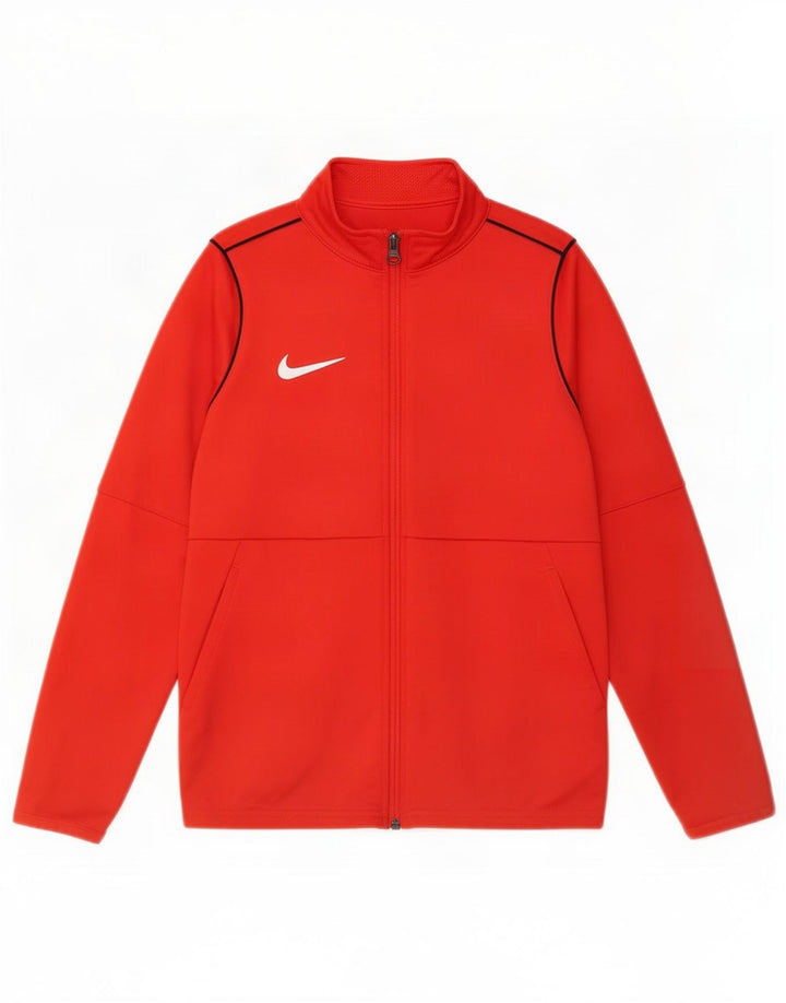 Спортивный костюм Nike для мальчиков Dri Fit, верхняя куртка, 10–11 лет, средний красный полиэстер