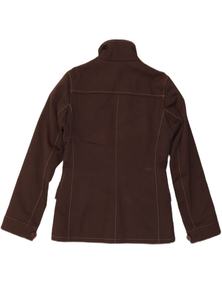 FAY Womens Utility Jacket UK 10 Small Brown Vintage Fay and Second-Hand Fay from Messina Hembry 