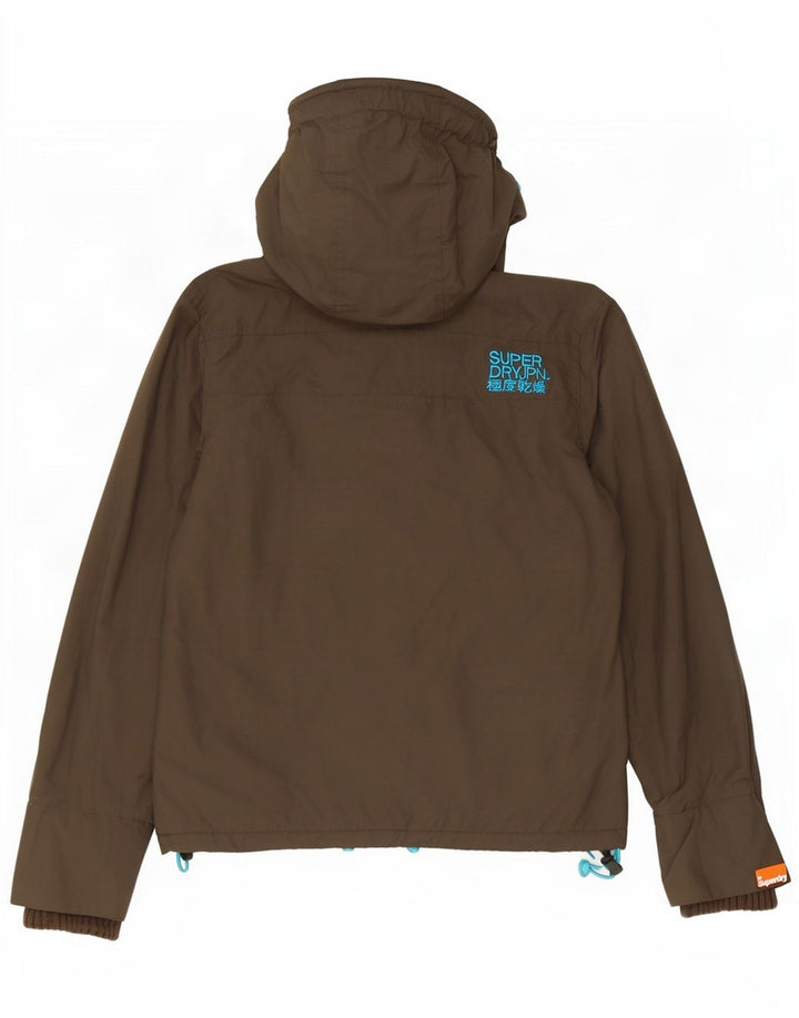 Женская ветровка с рисунком Superdry UK 14, средний хаки