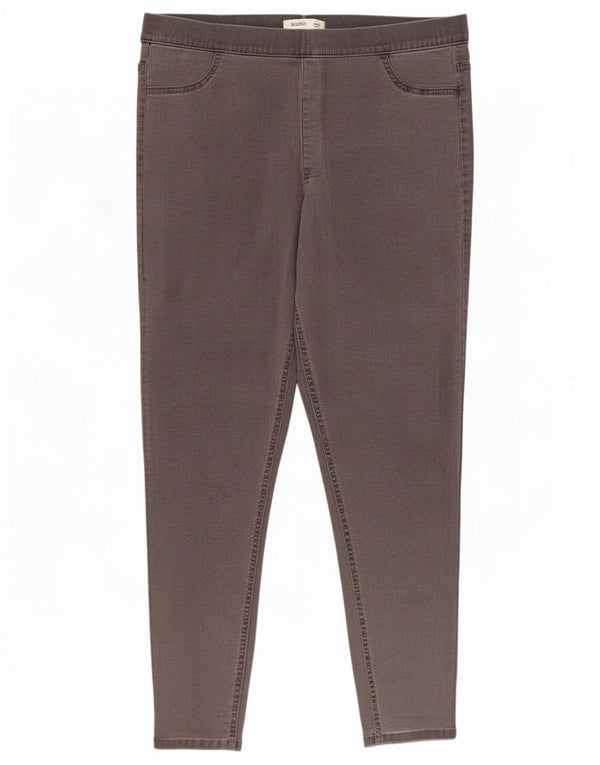 Женские джинсы джеггинсы Marks & Spencer UK 16, большие, W32 L26, серые, хлопковые