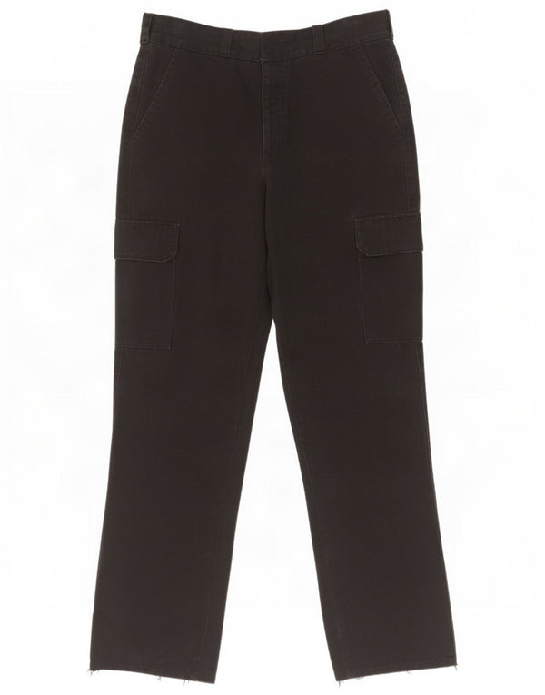 Lee Mens 712 Прямые брюки-карго W36 L34, черные хлопковые