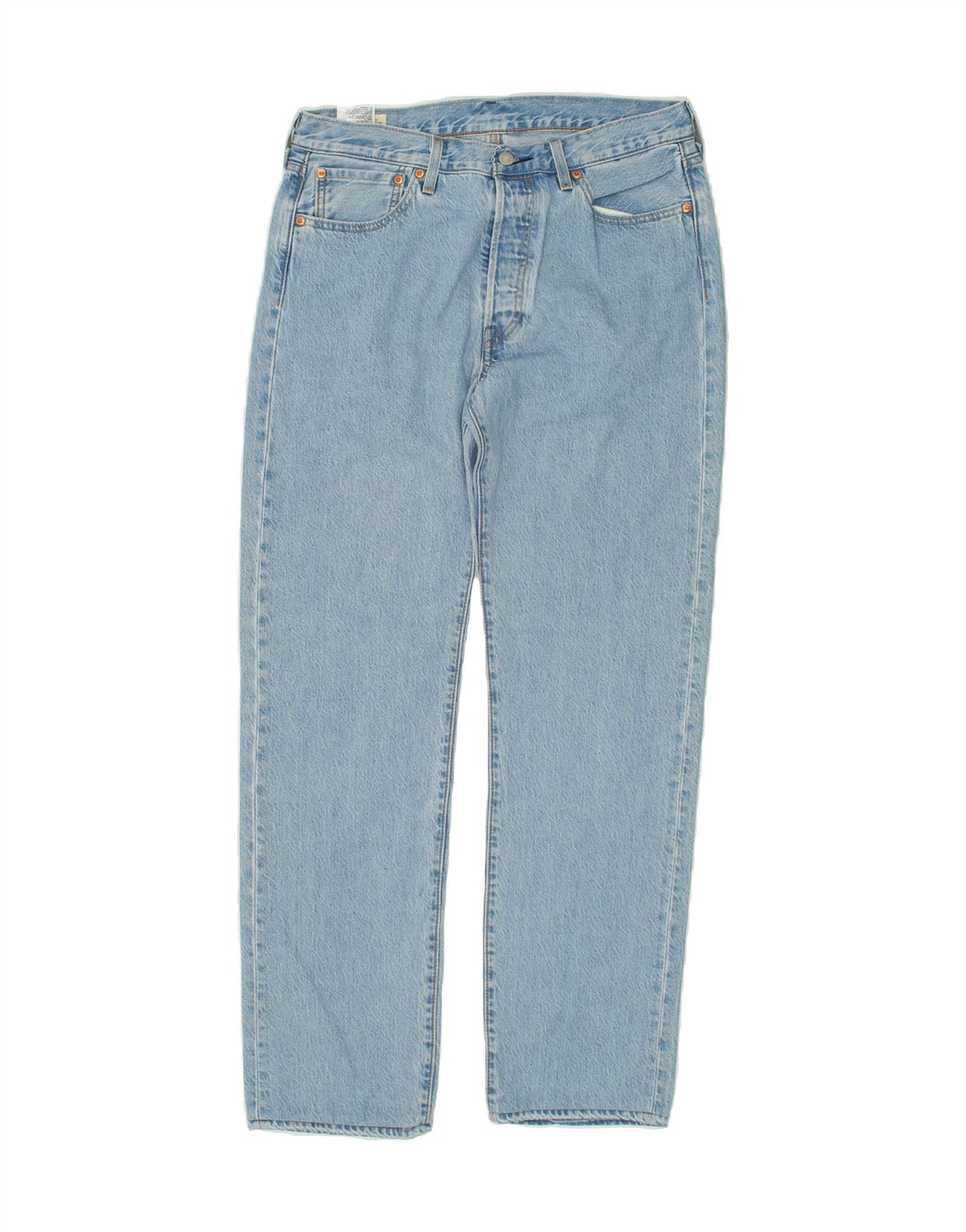 Мужские прямые джинсы LEVI'S 504 W33 L32 Синие, хлопок