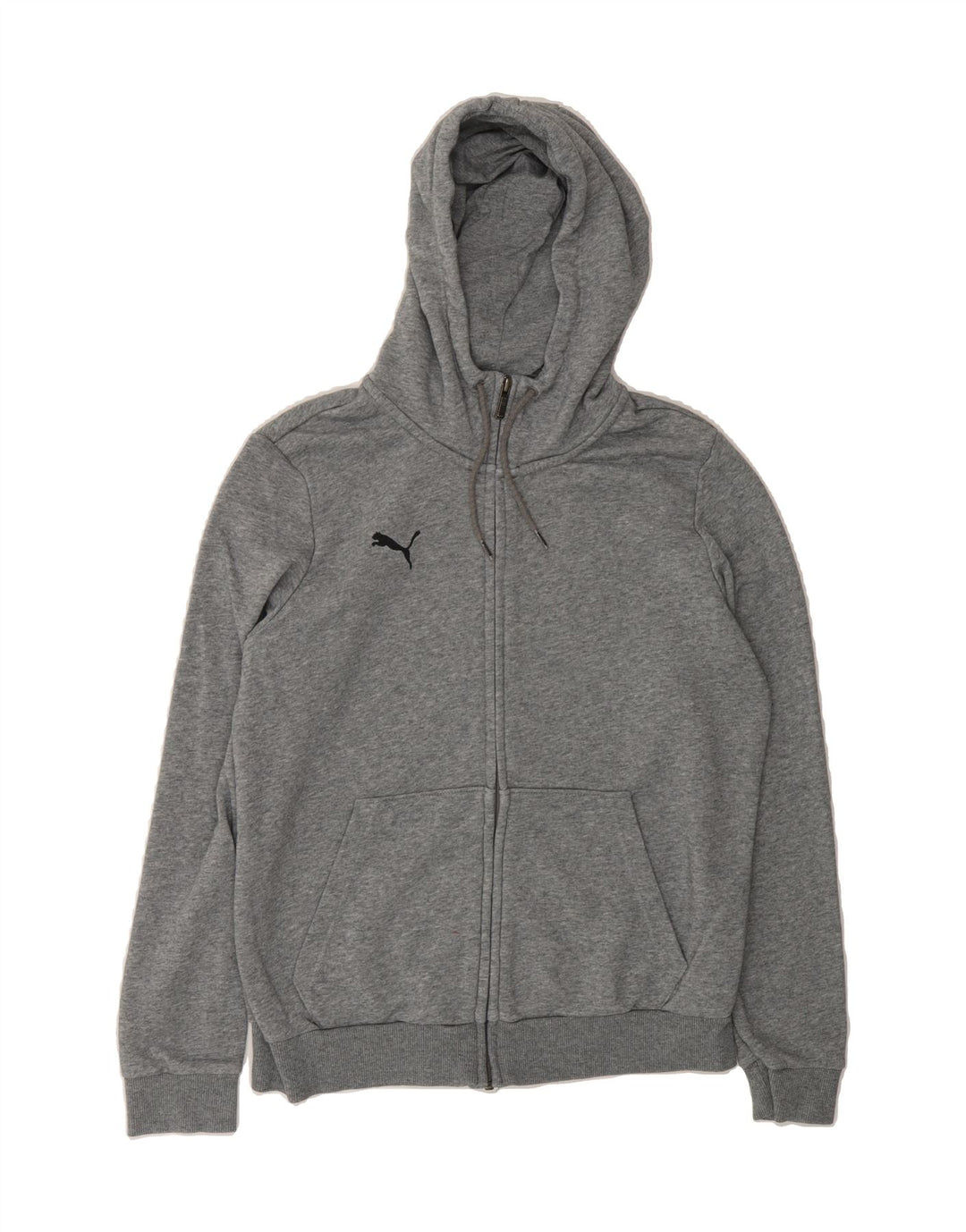 PUMA Mens Zip Hoodie Sweater Large Grey Cotton Vintage Puma and Second-Hand Puma from Messina Hembry 
