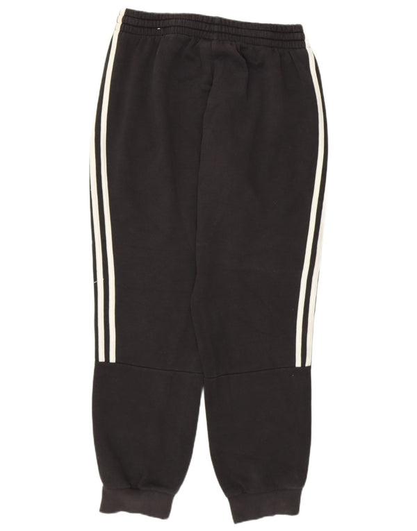 Женские спортивные брюки ADIDAS Joggers UK 12, средний черный хлопок