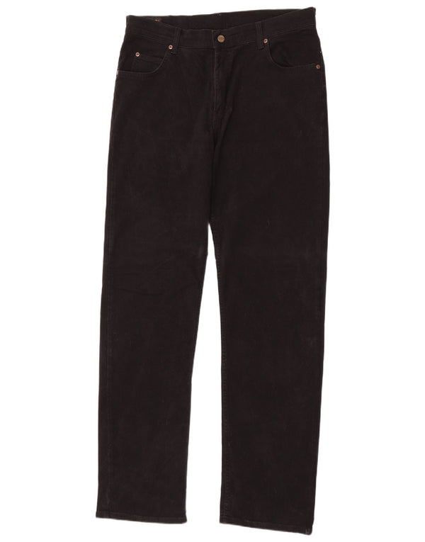 Мужские прямые джинсы Lee Brooklyn W36 L36, черный хлопок
