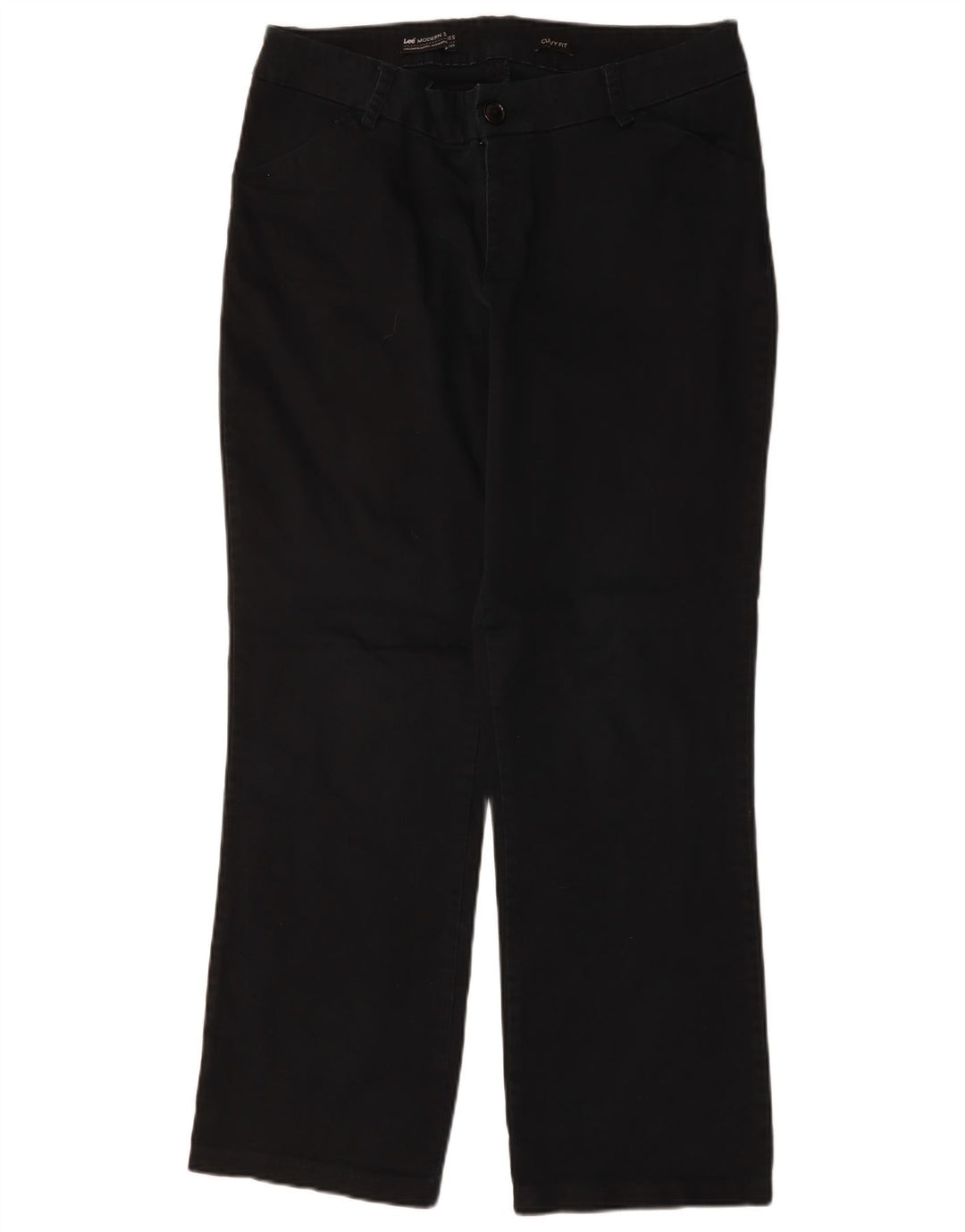 Женские прямые повседневные брюки с пышной посадкой LEE W36 L30, темно-синие