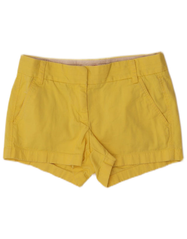 Женские шорты чинос с заниженной талией J. Crew, США 2, XS W30, желтый хлопок