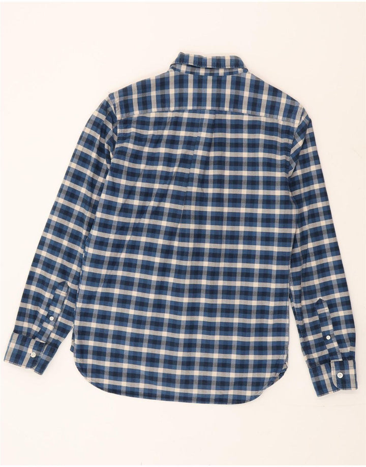 Мужская рубашка Levi's, маленькая синяя клетка, хлопок