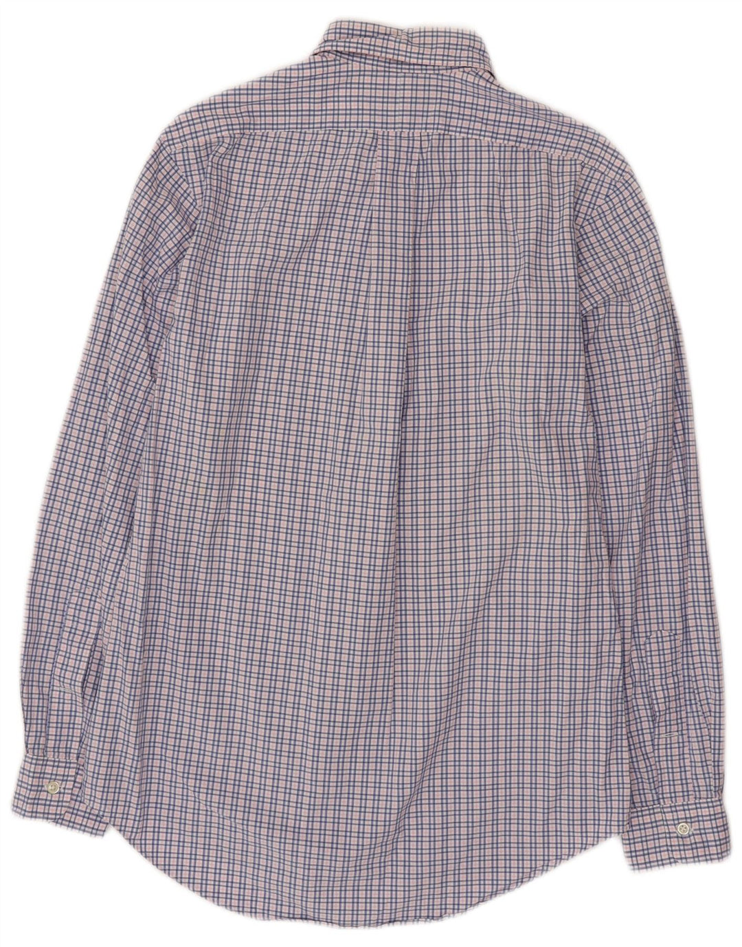 Мужская рубашка на заказ POLO RALPH LAUREN, маленькая синяя клетка, хлопок