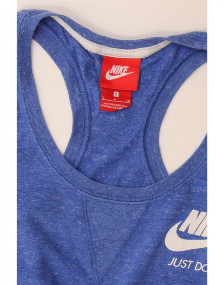 Женский жилет Nike Top UK 10, маленький синий в крапинку